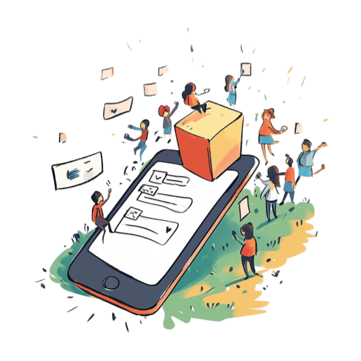 Diagram showing how to send bulk sms